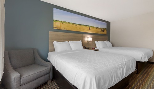 Habitación estándar, 2 camas de matrimonio, no fumadores