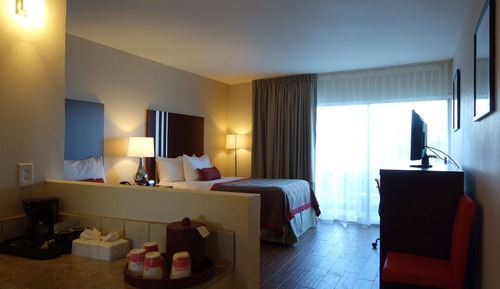 Habitación, 2 camas de matrimonio, accesible para personas con discapacidad, no fumadores
