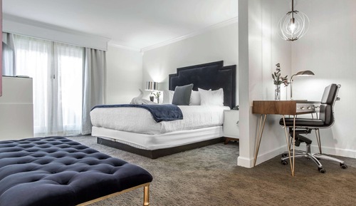 Suite romántica, 1 cama de matrimonio grande (Whirlpool)