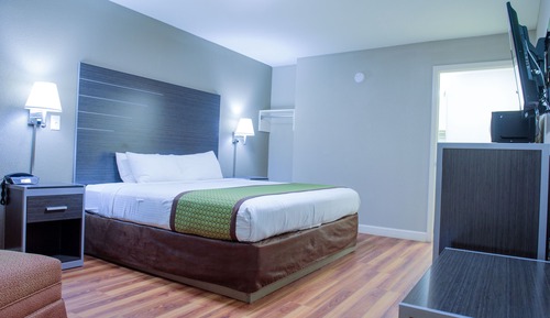 Habitación estándar, 2 camas de matrimonio, accesible para personas con discapacidad, no fumadores