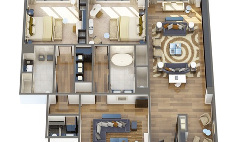Suite, 2 habitaciones (Metropolitan)