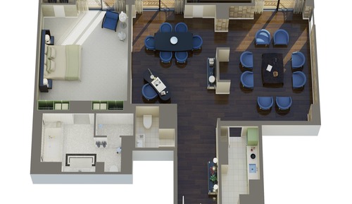 Suite, 1 habitación (Gate)