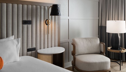Habitación ejecutiva, 1 cama de matrimonio grande, balcón, en una planta alta