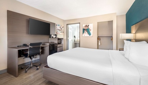 Habitación estándar, 1 cama de matrimonio, no fumadores, frigorífico y microondas