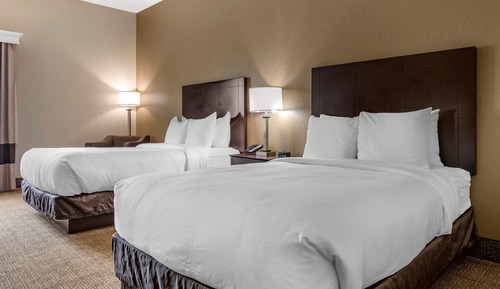 Habitación, 2 camas de matrimonio, accesible para personas con discapacidad, no fumadores