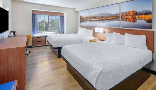 Habitación estándar, 2 camas de matrimonio