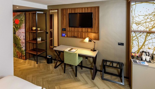 Habitación Deluxe, 1 cama de matrimonio grande con sofá cama