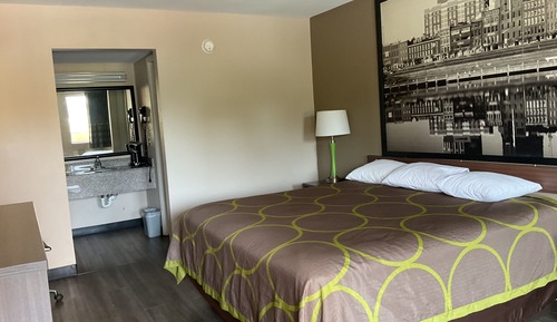 Habitación, 1 cama de matrimonio grande, accesible para personas con discapacidad