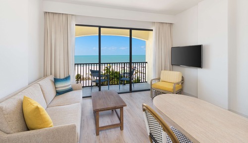 Suite Deluxe, varias camas, frente al mar