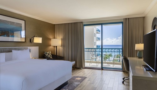 Habitación, 1 cama de matrimonio grande, accesible para personas con discapacidad, vistas al mar