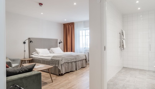 Habitación doble superior, varias camas