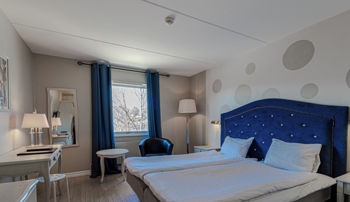 Habitación estándar con 2 camas individuales, vistas a la ciudad