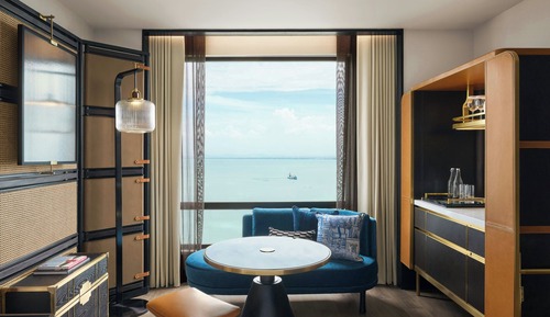 Habitación, 2 camas individuales, no fumadores, vistas al mar