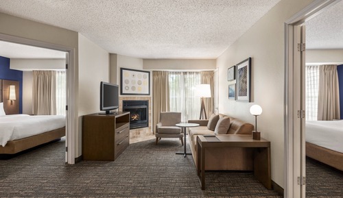Suite, 2 habitaciones, chimenea (Hearing Accessible)