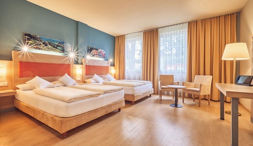 Habitación familiar, 2 camas de matrimonio