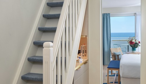 Habitación familiar, vistas al mar