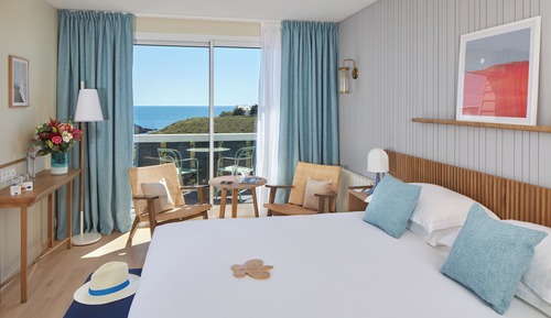 Habitación estándar doble, vistas al mar