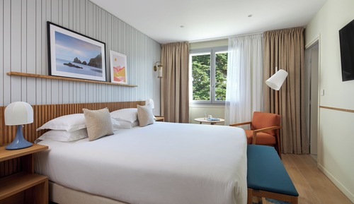 Habitación estándar doble, vistas al jardín