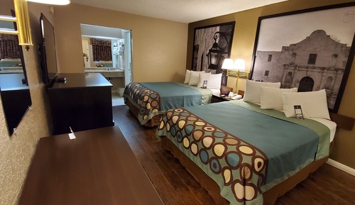 Habitación estándar, 2 camas de matrimonio