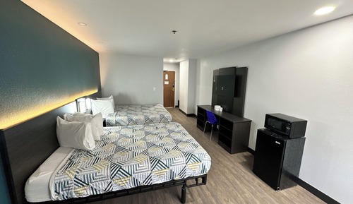Habitación estándar, 2 camas de matrimonio, no fumadores