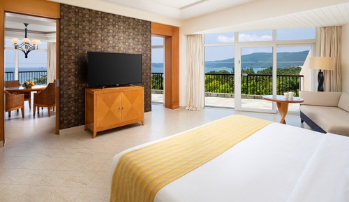 Suite Deluxe, 1 cama de matrimonio grande, no fumadores, vistas al mar (Balcony)