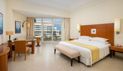 Habitación Deluxe, 1 cama de matrimonio grande, no fumadores, vistas al mar (Balcony)