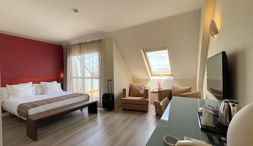 Habitación Deluxe doble, bañera de hidromasaje