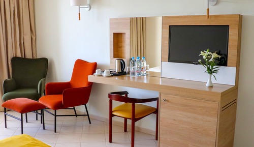 Habitación individual, vistas al mar