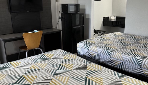 Habitación estándar, 2 camas dobles, no fumadores, frigorífico