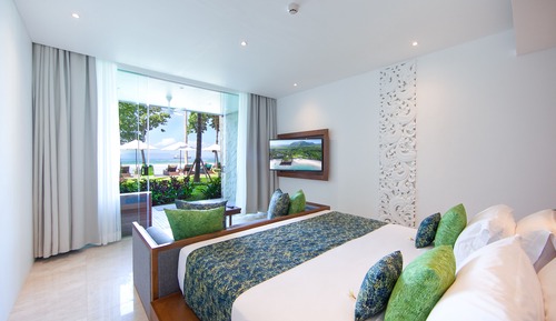 Suite junior, vistas al mar