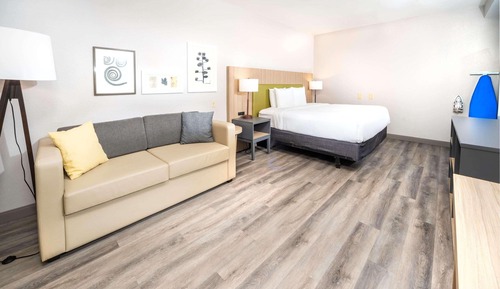 King, Suite estudio, 1 cama de matrimonio grande, accesible para personas con discapacidad