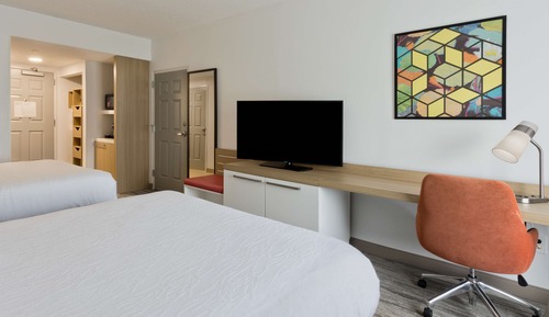 Habitación, 2 camas de matrimonio, accesible para personas con discapacidad
