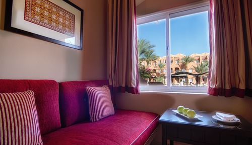 Habitación doble superior, vistas al jardín
