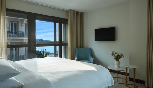 Habitación ejecutiva, 1 cama de matrimonio grande, vistas al mar