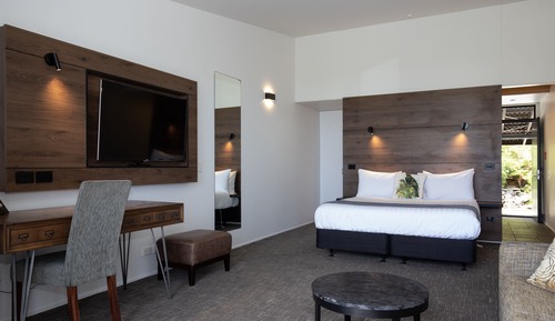 Suite estudio Deluxe, balcón, vistas a la bahía (Eco)
