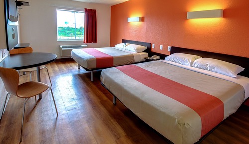 Habitación Deluxe, 2 camas de matrimonio, no fumadores, frigorífico y microondas