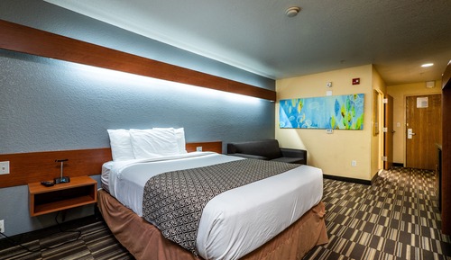 Suite estudio, 1 cama de matrimonio, no fumadores (Mobility/Hearing Impaired)