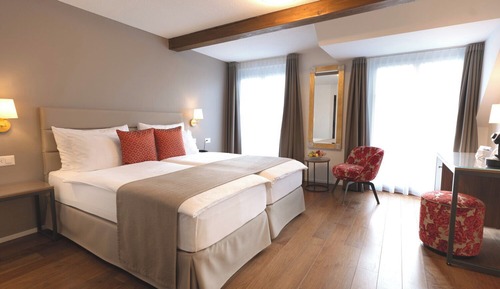 Habitación doble, balcón, vistas al río (21m²)