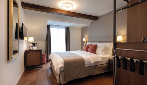 Habitación doble, balcón, vistas al río (10m²)