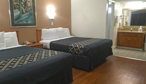 Habitación, 2 camas de matrimonio, no fumadores