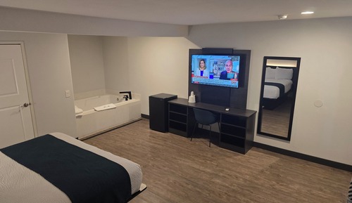 Habitación Deluxe, 1 cama de matrimonio grande, no fumadores, bañera de hidromasaje