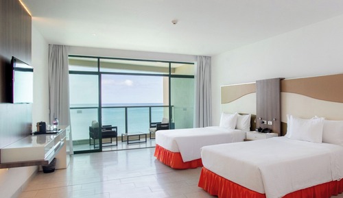 Habitación doble, frente al mar