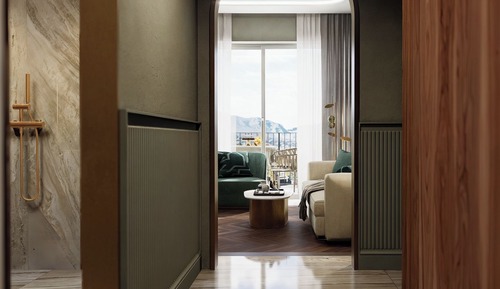 Suite junior, vistas parciales al lago