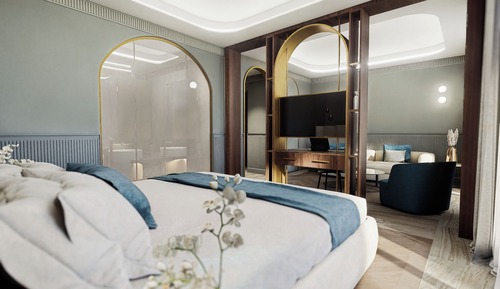 Suite, vistas al lago