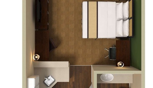 Estudio, 1 cama de matrimonio, no fumadores