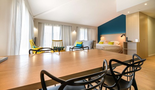 Apartamento estándar, varias camas, no fumadores, terraza