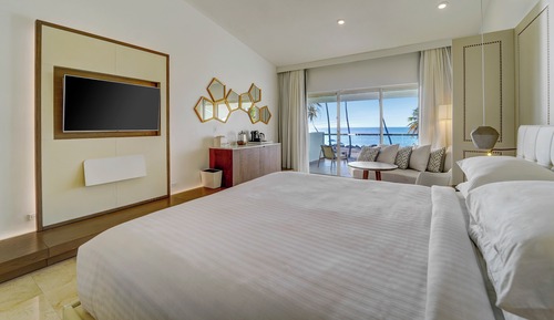 Habitación Deluxe, 1 cama de matrimonio grande, frente al mar
