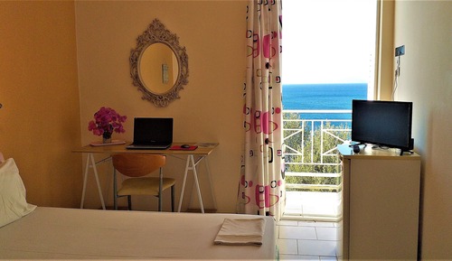 Habitación individual estándar, vistas al mar