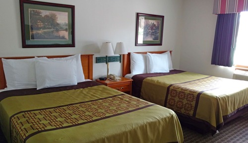 Habitación, 2 camas de matrimonio, accesible para personas con discapacidad, no fumadores