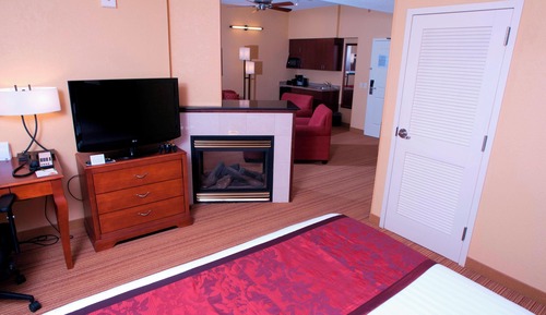 Suite, 1 cama de matrimonio grande con sofá cama, chimenea